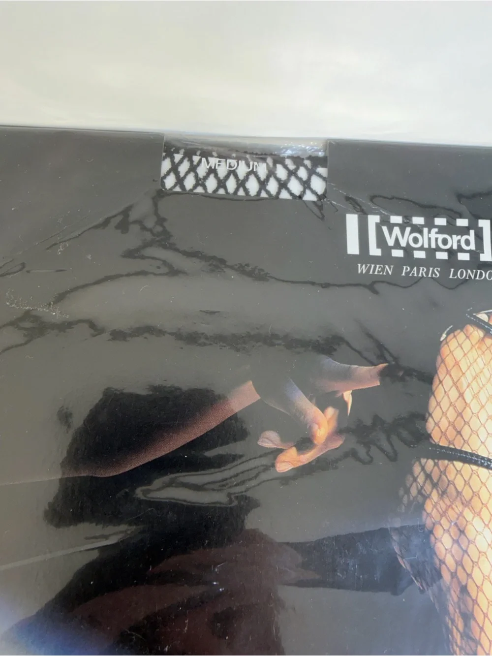 Wolford Sixty-Six Fishnet Tights - Black